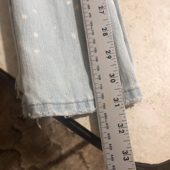 Decree Distressed Skinny Jeans size 3 light Blue - Picture 7 of 16
